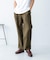 LINEN TUCK PANTS