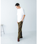 LINEN TUCK PANTS