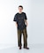 LINEN TUCK PANTS