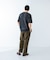 LINEN TUCK PANTS