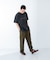 LINEN TUCK PANTS