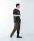 LINEN TUCK PANTS
