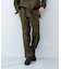 LINEN TUCK PANTS