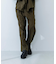 LINEN TUCK PANTS