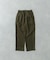 LINEN TUCK PANTS