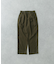 LINEN TUCK PANTS