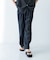 LINEN TUCK PANTS