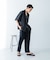 LINEN TUCK PANTS