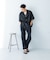 LINEN TUCK PANTS