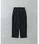 LINEN TUCK PANTS