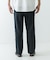 LINEN TUCK PANTS