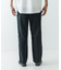 LINEN TUCK PANTS