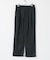 LINEN TUCK PANTS