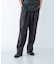 LINEN TUCK PANTS
