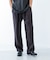 LINEN TUCK PANTS
