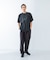 LINEN TUCK PANTS