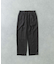 LINEN TUCK PANTS