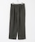 LINEN TUCK PANTS