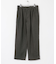 LINEN TUCK PANTS