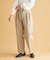 3／2WORKS ツータックチノパンツ