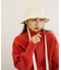 リボン付きキルティングバケットHAT