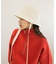 リボン付きキルティングバケットHAT