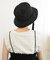 リボン付きキルティングバケットHAT