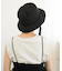 リボン付きキルティングバケットHAT