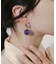 カラーボールフープピアス