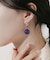 カラーボールフープピアス