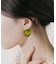 クリアワイドフープピアス