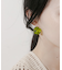 クリアワイドフープピアス