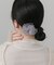 パイピングシフォンフラワーヘアピン