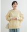 リネン混シアーロングTシャツ