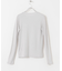 リネン混シアーロングTシャツ