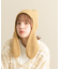 ロングイヤーフラップニットキャップ