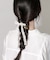 レースリボンヘアピン