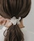 ランダムパールリボンヘアゴム
