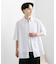 『ユニセックス』リラックスフィットレギュラーカラーショートスリーブシャツ