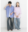 『ユニセックス』リラックスフィットレギュラーカラーショートスリーブシャツ