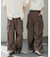 『ユニセックス』ワイドカーゴパンツ