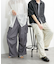 『ユニセックス』ワイドカーゴパンツ