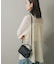 『防汚』2WAYセンターシームプチショルダーバッグ