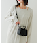 『防汚』2WAYセンターシームプチショルダーバッグ