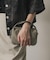 『防汚』2WAYセンターシームプチショルダーバッグ