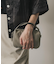 『防汚』2WAYセンターシームプチショルダーバッグ