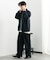 『UR TECH DRYLUXE』 リネンライクワイドパンツ