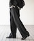 『UR TECH DRYLUXE』 リネンライクワイドパンツ