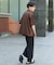 ZIPショートスリーブルーズシャツ
