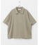 ZIPショートスリーブルーズシャツ